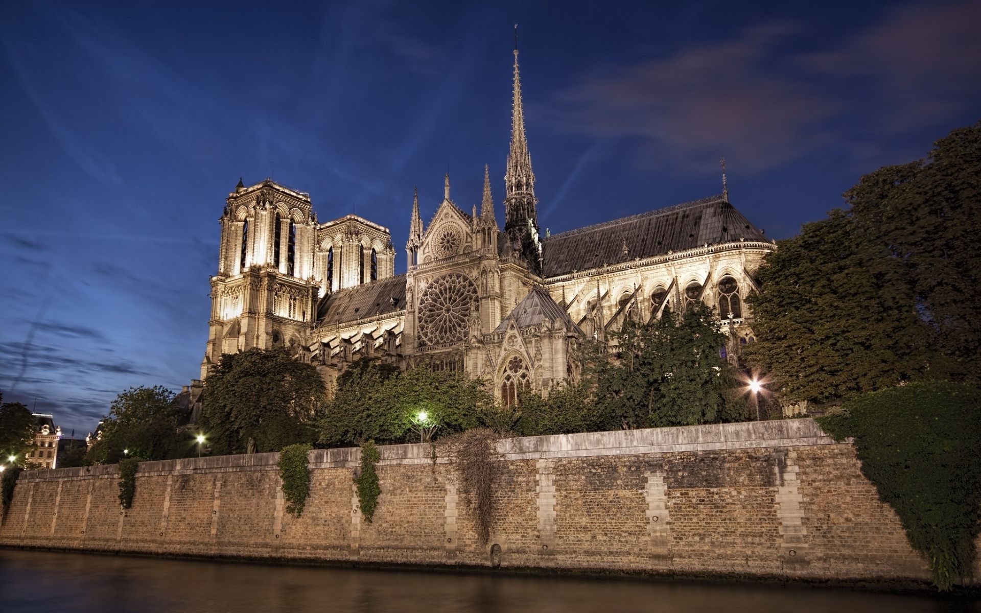 Wallpaper Of Religious, Notre Dame De Paris, City Background & HD