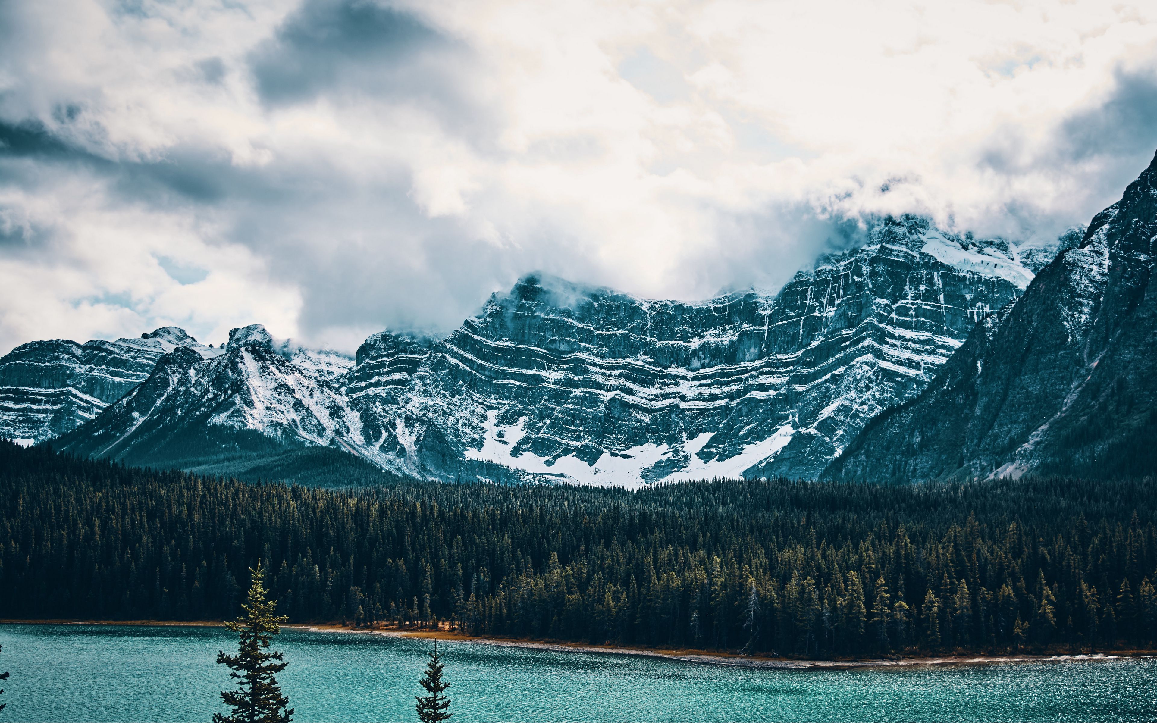 Mountain Lake Wallpaper 4k