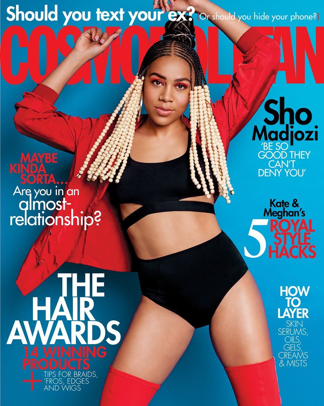 Sho Madjozi killed the appearance on cosmopolitan magazine cover