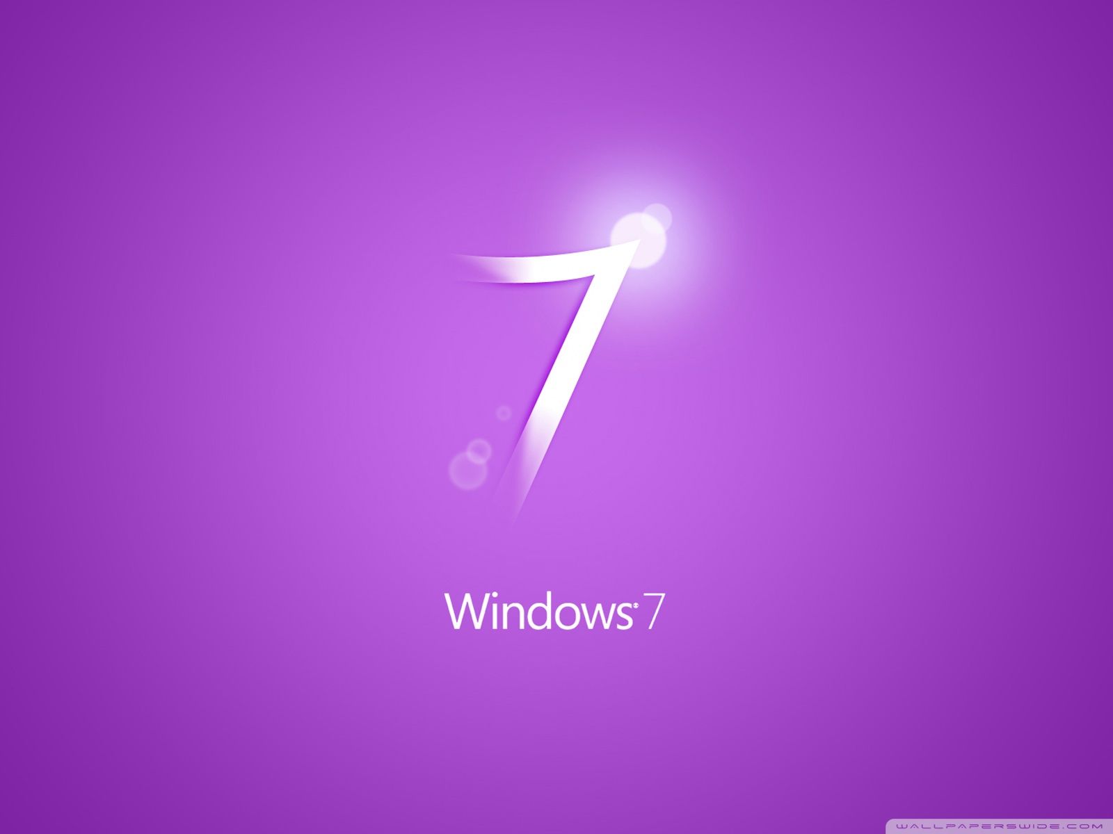 Windows 7 Purple Ultra HD Desktop Background Wallpaper for 4K UHD