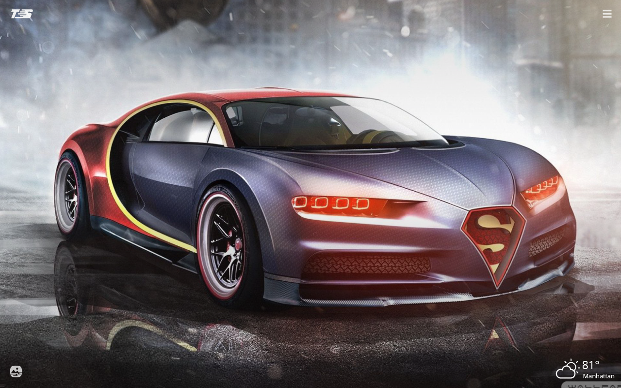 Bugatti Chiron HD Wallpaper New Tab Theme Speed Motors