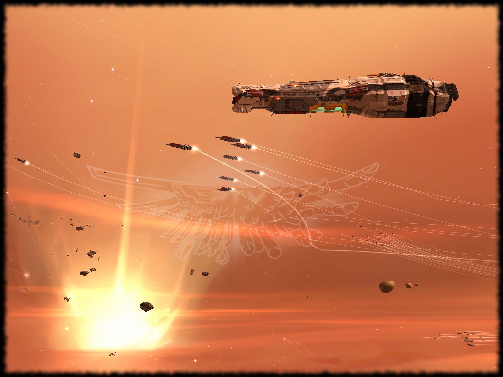 Wallpaper image To Victory mod for Homeworld 2