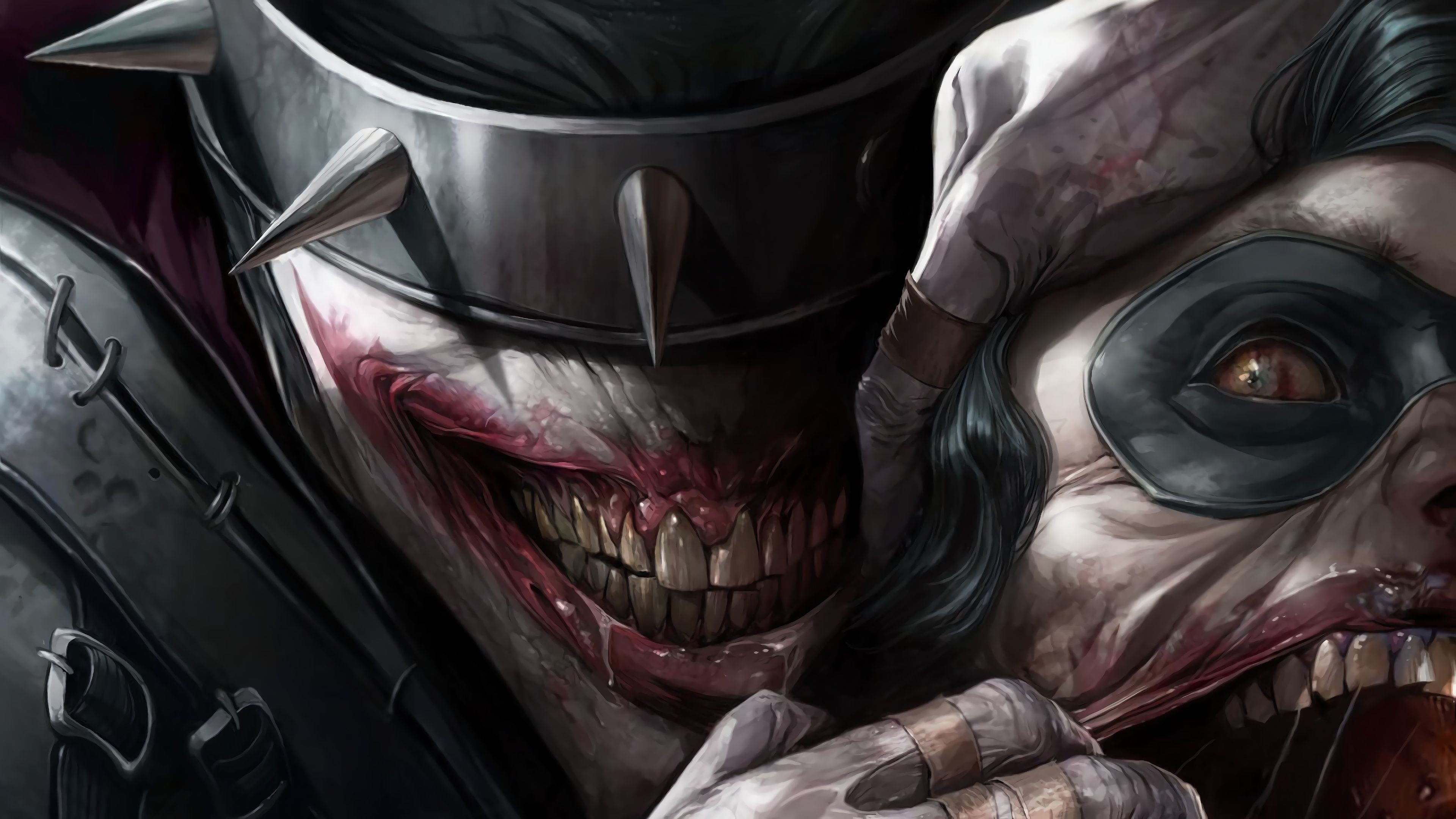 Batman Who Laughs 4K Wallpaper