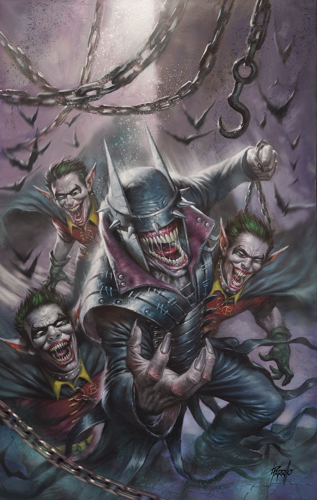 Batman who laughs, horror, HD phone wallpaper