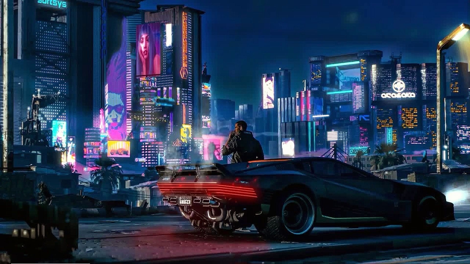 Cyberpunk wallpaper 1920x1080 фото 68