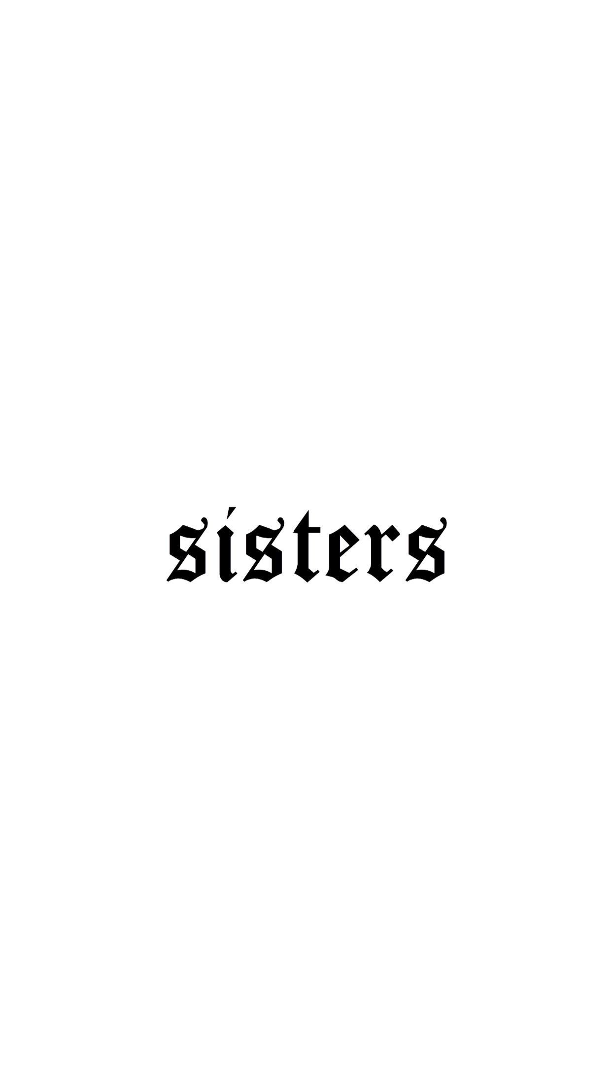 Single James Charles White and Black Sisters Wallpaper. Sister