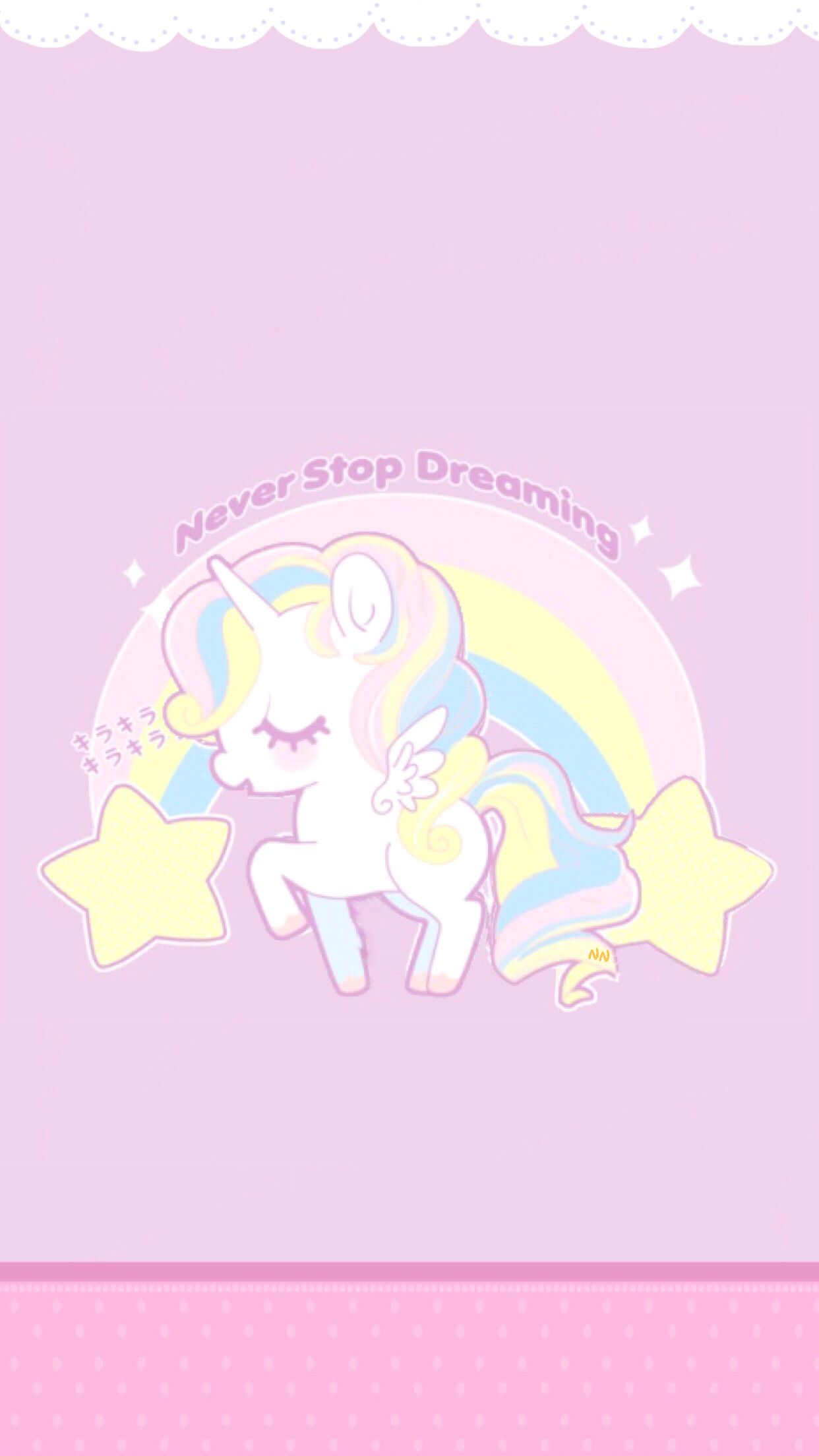 Rainbow Cute Wallpaper Unicorn Wallpaper