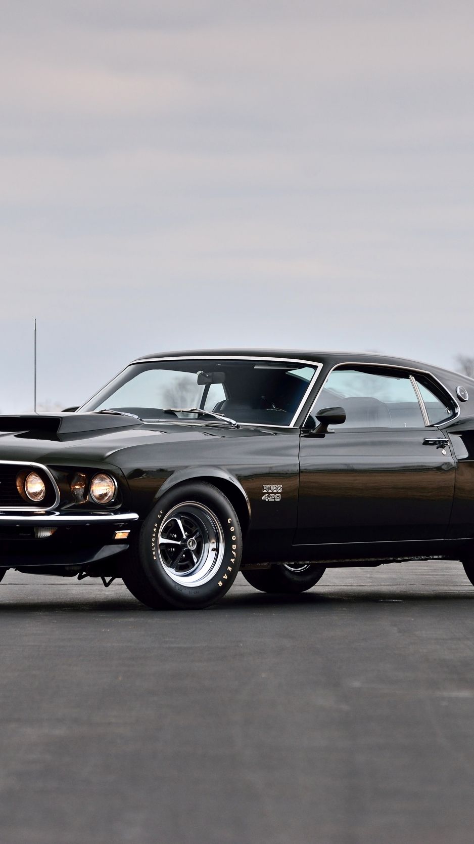 Download Ford Mustang Boss 429 Fastback Muscle Car iPhone