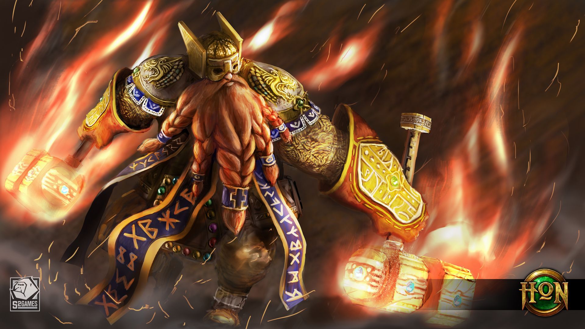 POGs Blacksmith Wallpaper. Heroes of Newerth Lore