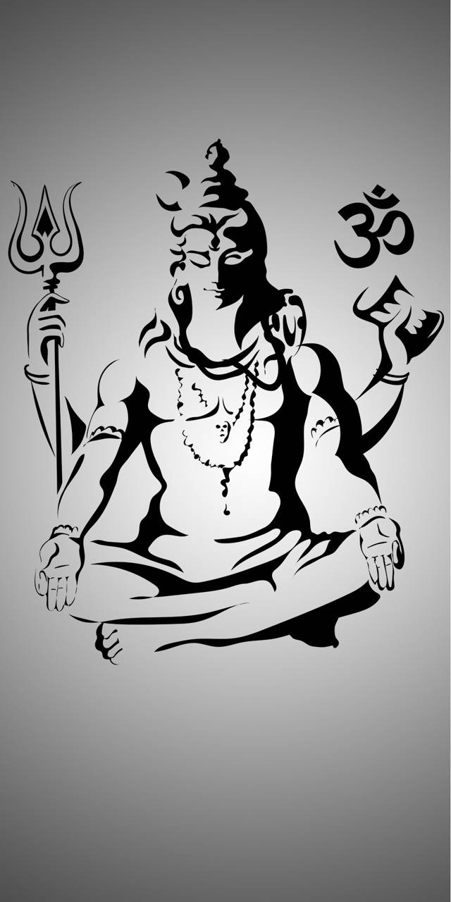 Lord Shiva Black And White Wallpapers - Wallpaper Cave