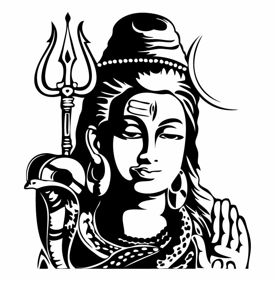 Free Shiva Black And White, Download Free Clip Art, Free Clip Art on Clipart Library