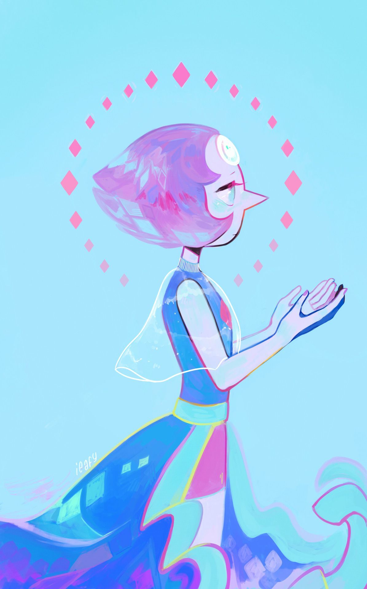 I HAVE MOVED TO Ghost Chips. Pearl Steven Universe, Steven