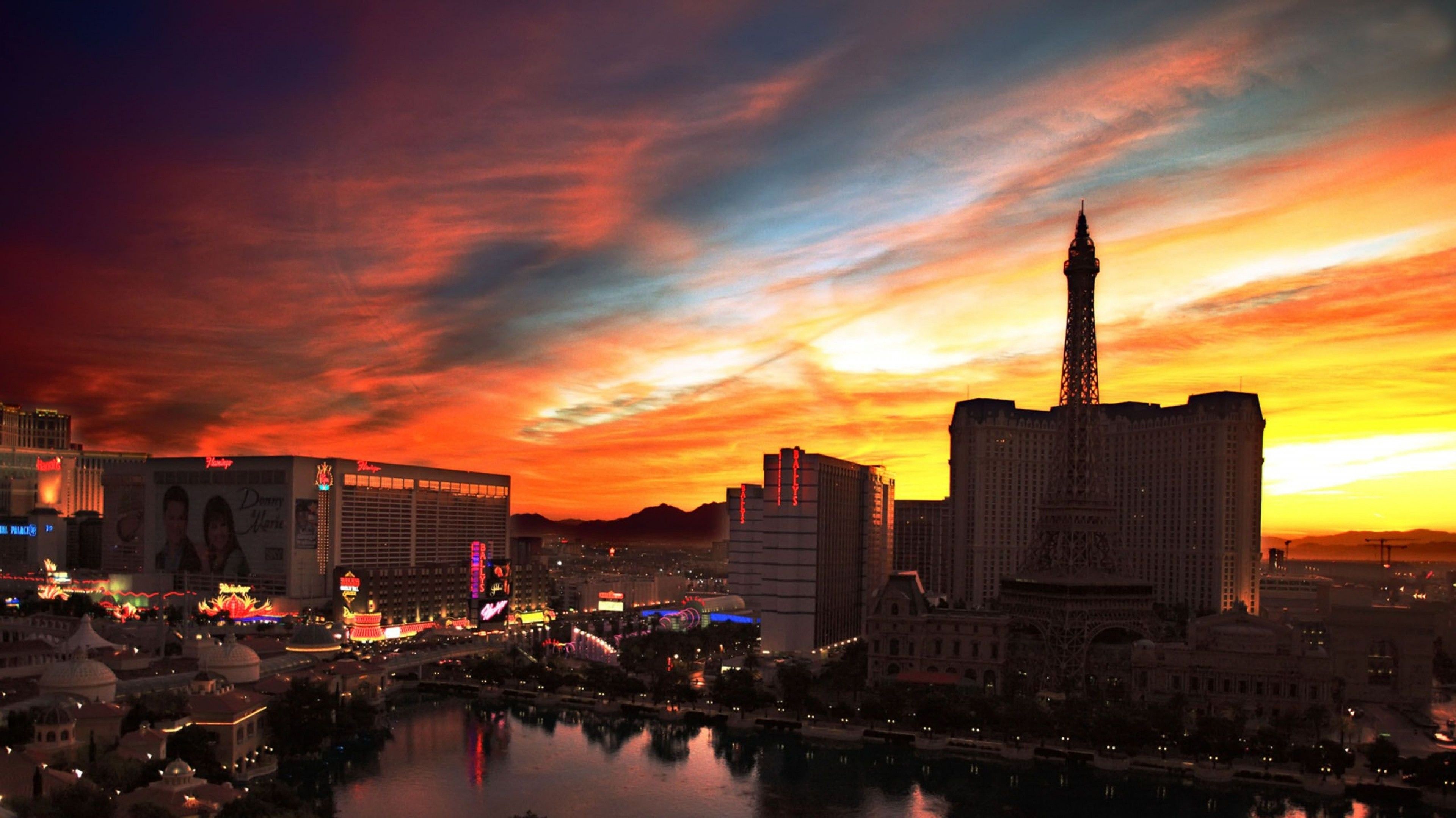4k Ultra HD Las Vegas Wallpapers Desktop Wallpapers Colourful Backgrounds Photos Download Free Best Windows Picture 3840x2160