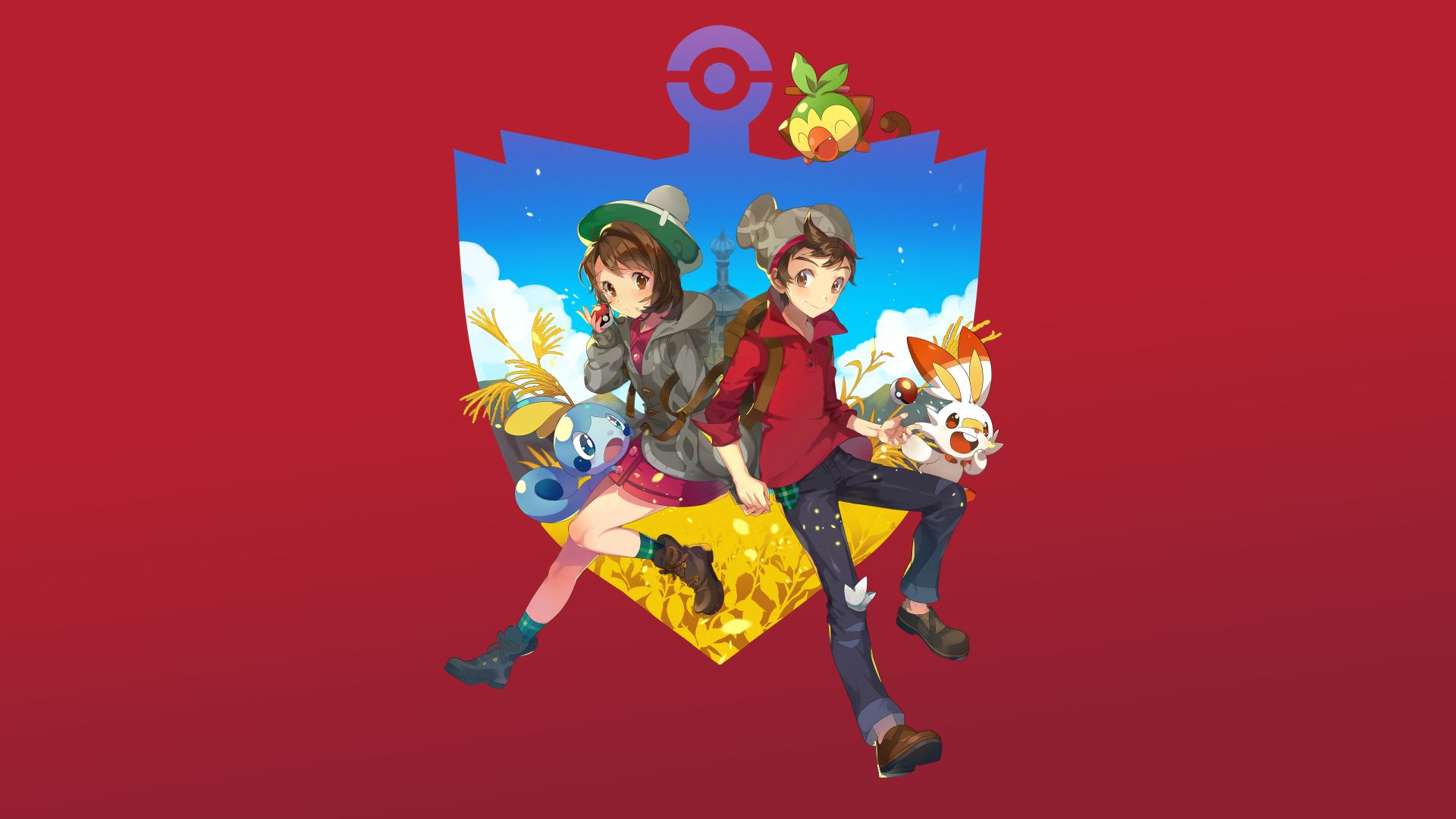 Pokemon Sword and Shield Characters 1080P Laptop Full HD