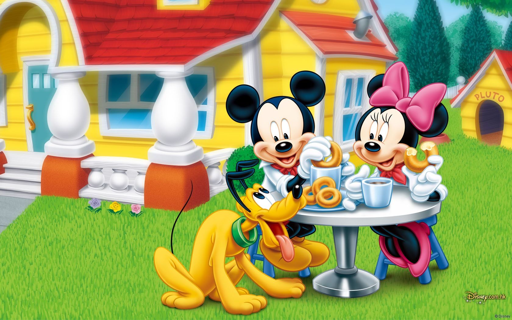 Disney cartoon Mickey Wallpaper Wallpaper