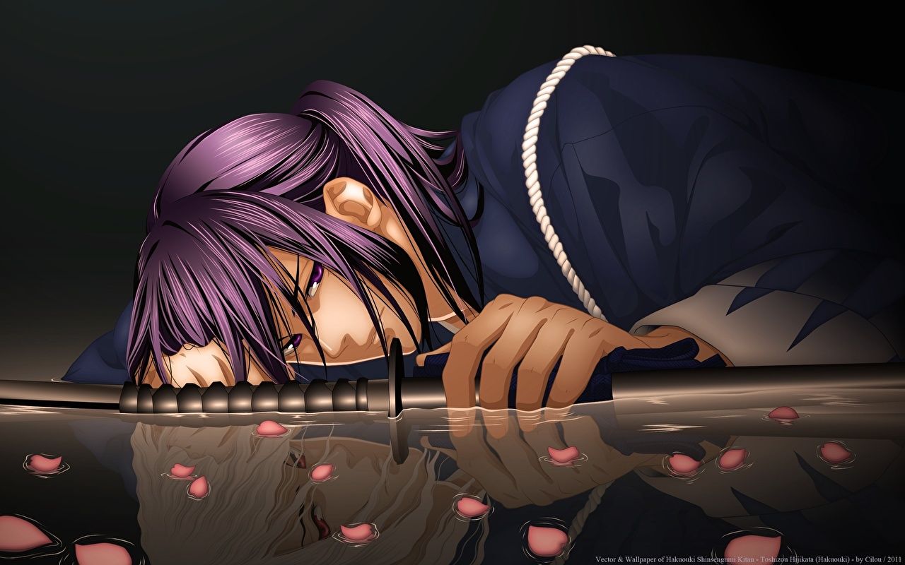 Picture Hakuouki Young man Anime