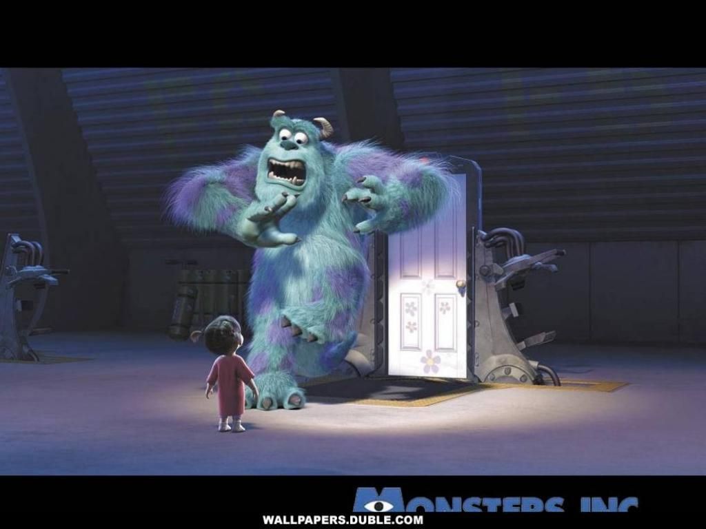 Sulley and Boo s.a. wallpaper