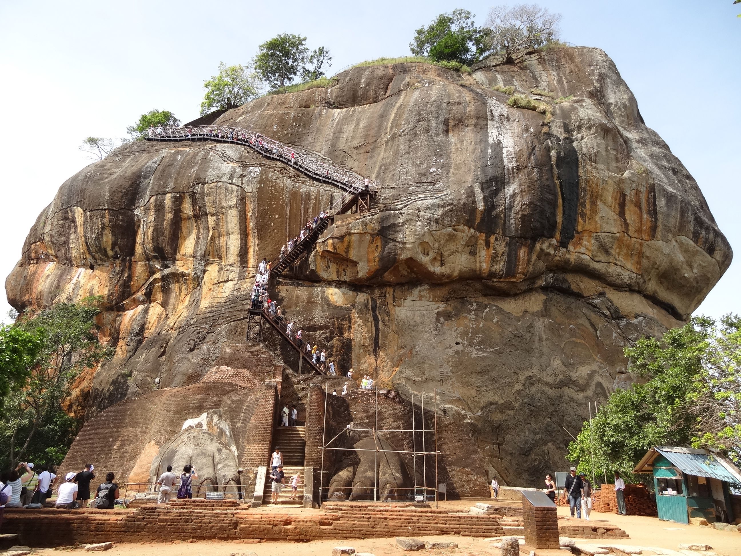 Sigiriya lion gate