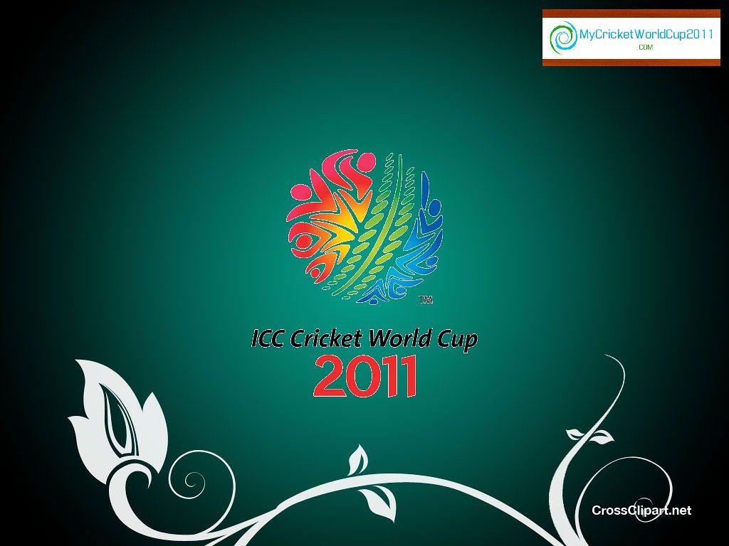 ICC Cricket World Cup 2011 logo wallpaper. ICC World Cup 20
