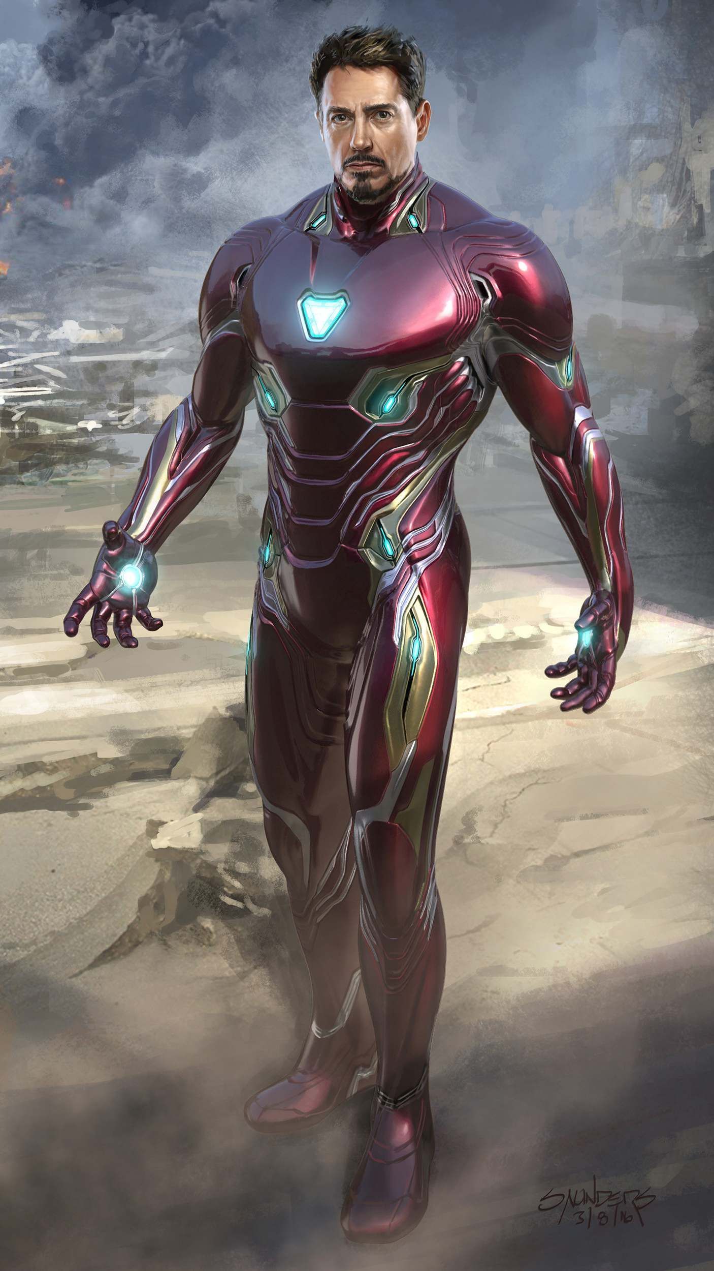 Nano Tech Suit Tony Stark IPhone Wallpaper. Iron man avengers