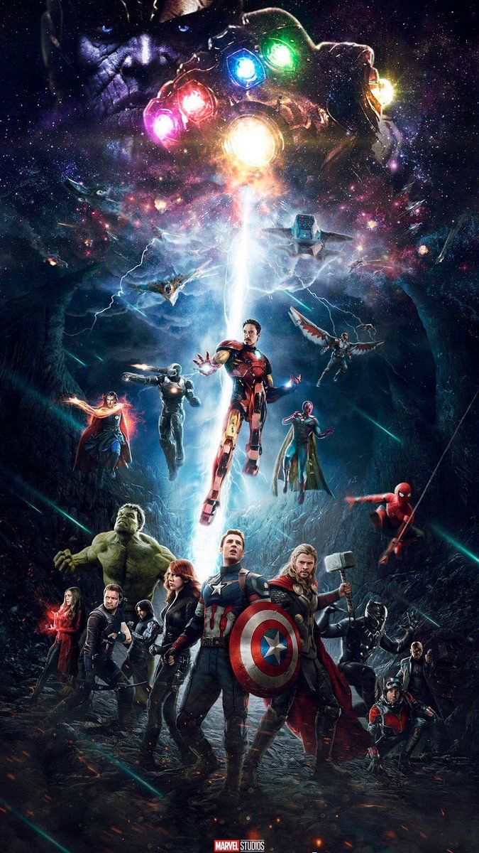 4K Wallpaper - #iPhone wallpaper #Avengers #Infinity