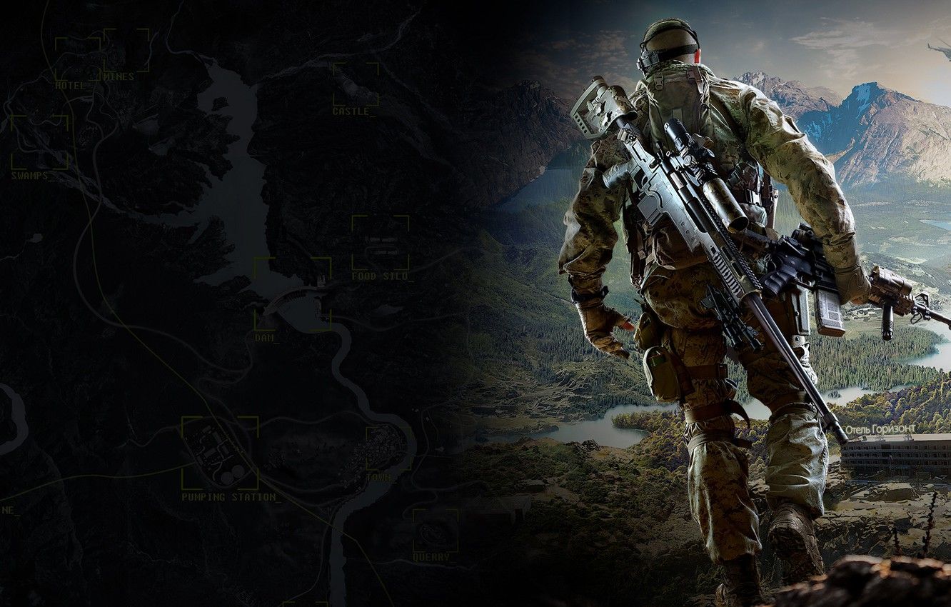 Wallpaper Mountains, Game, City Interactive, Sniper: Ghost Warrior