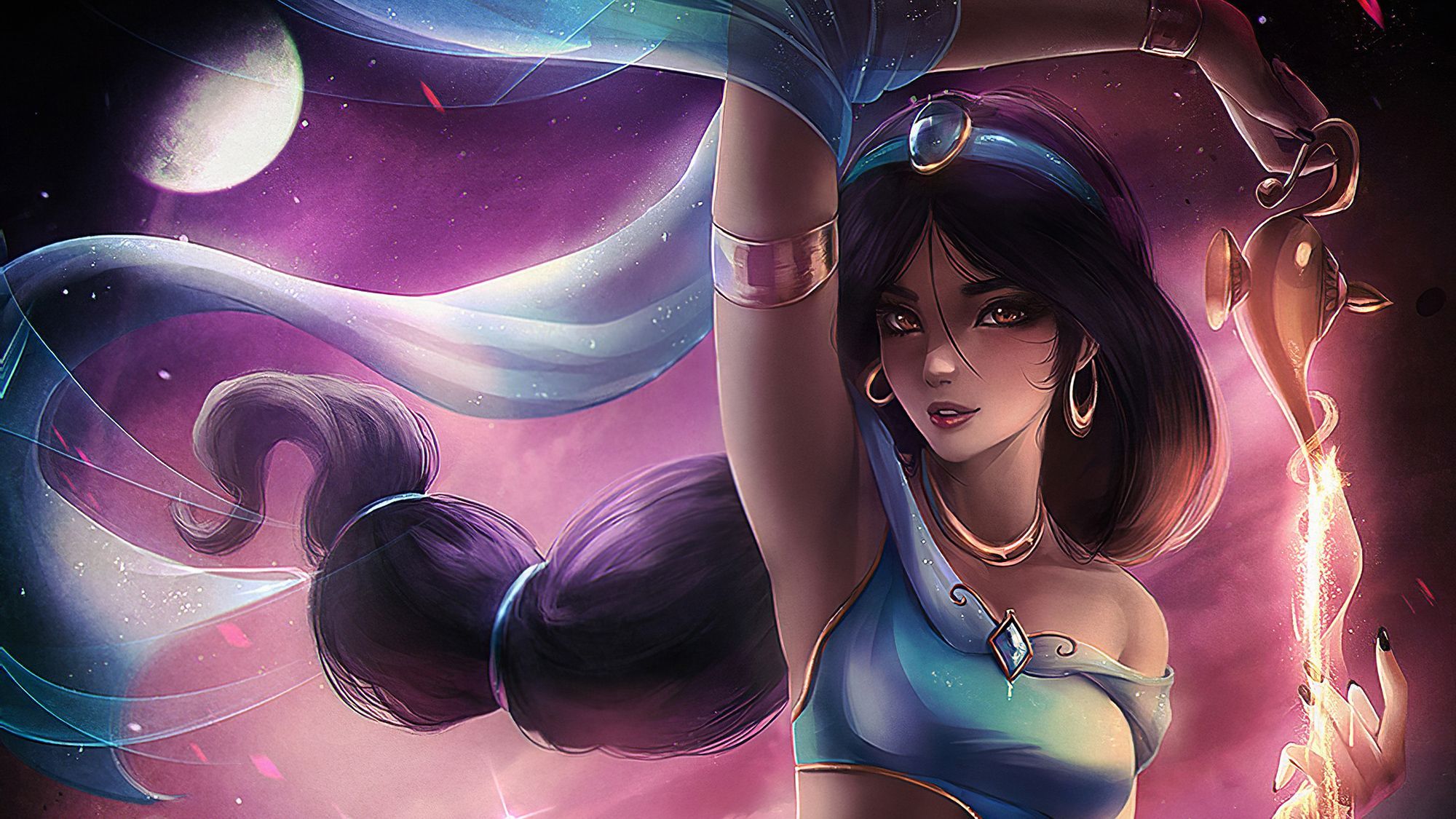 Jasmine Arabian Tale, HD Artist, 4k Wallpaper, Image