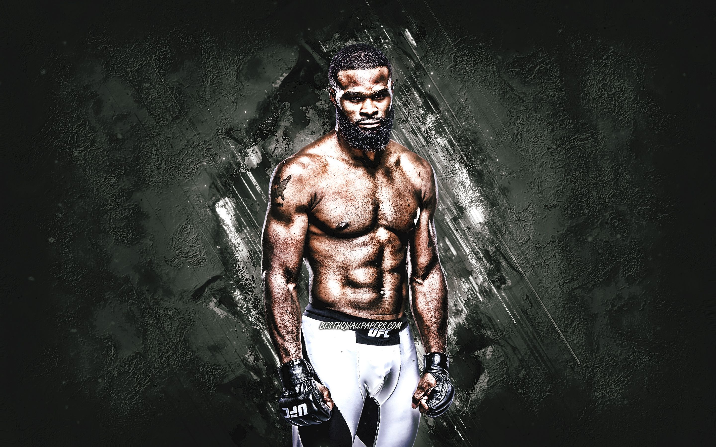 Download wallpaper Tyron Woodley, UFC, american fighter, portrait
