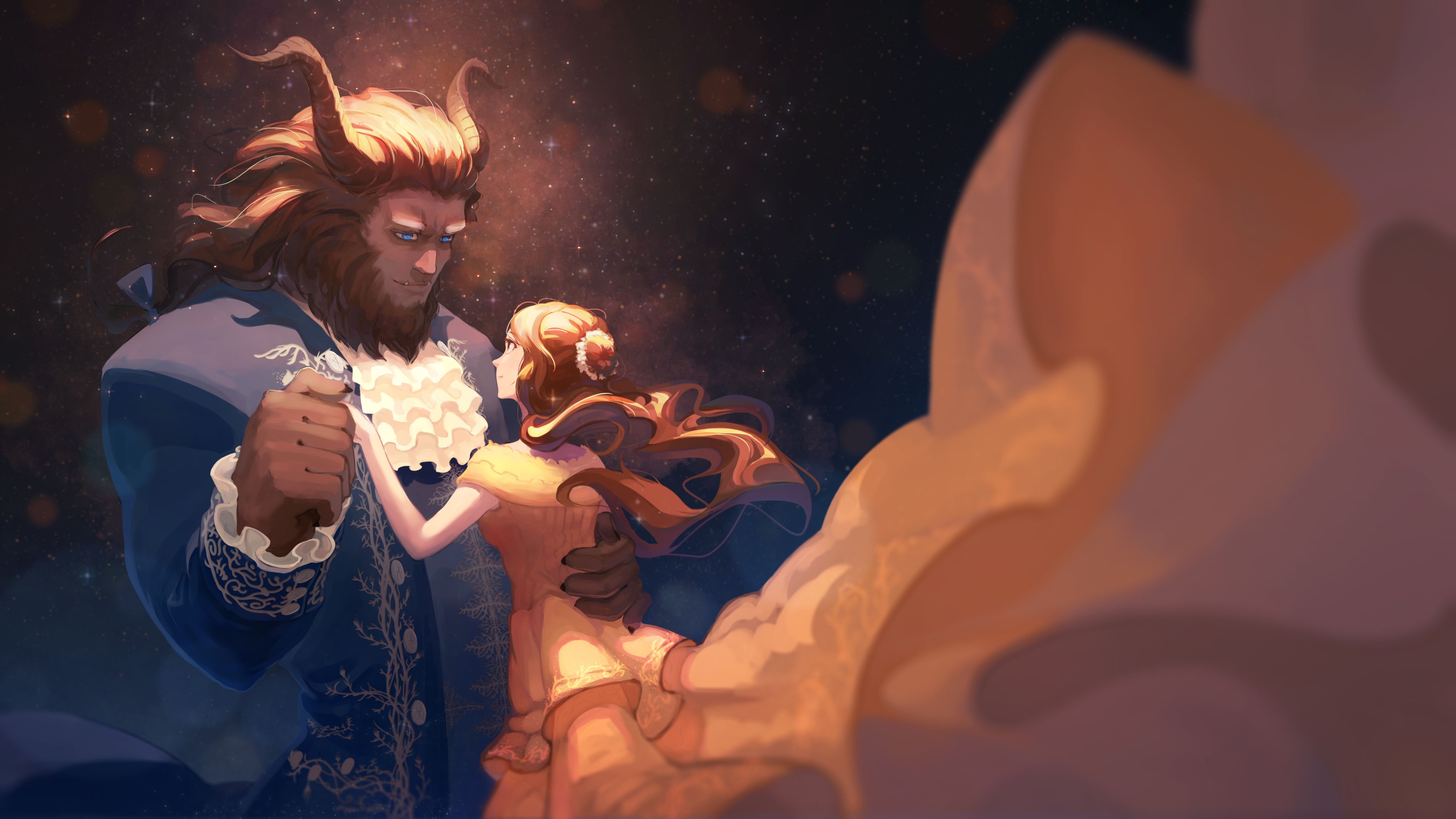Beauty and the Beast (Disney) Wallpaper Anime