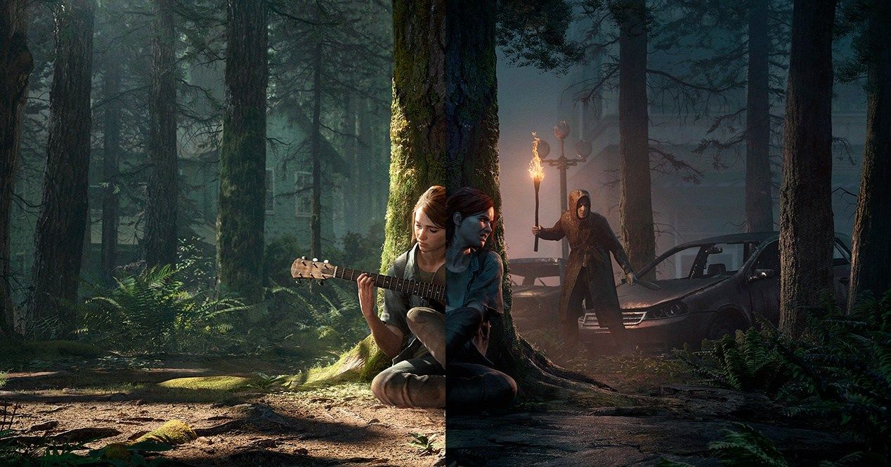 last of us 1 logo compared to last of us part 2