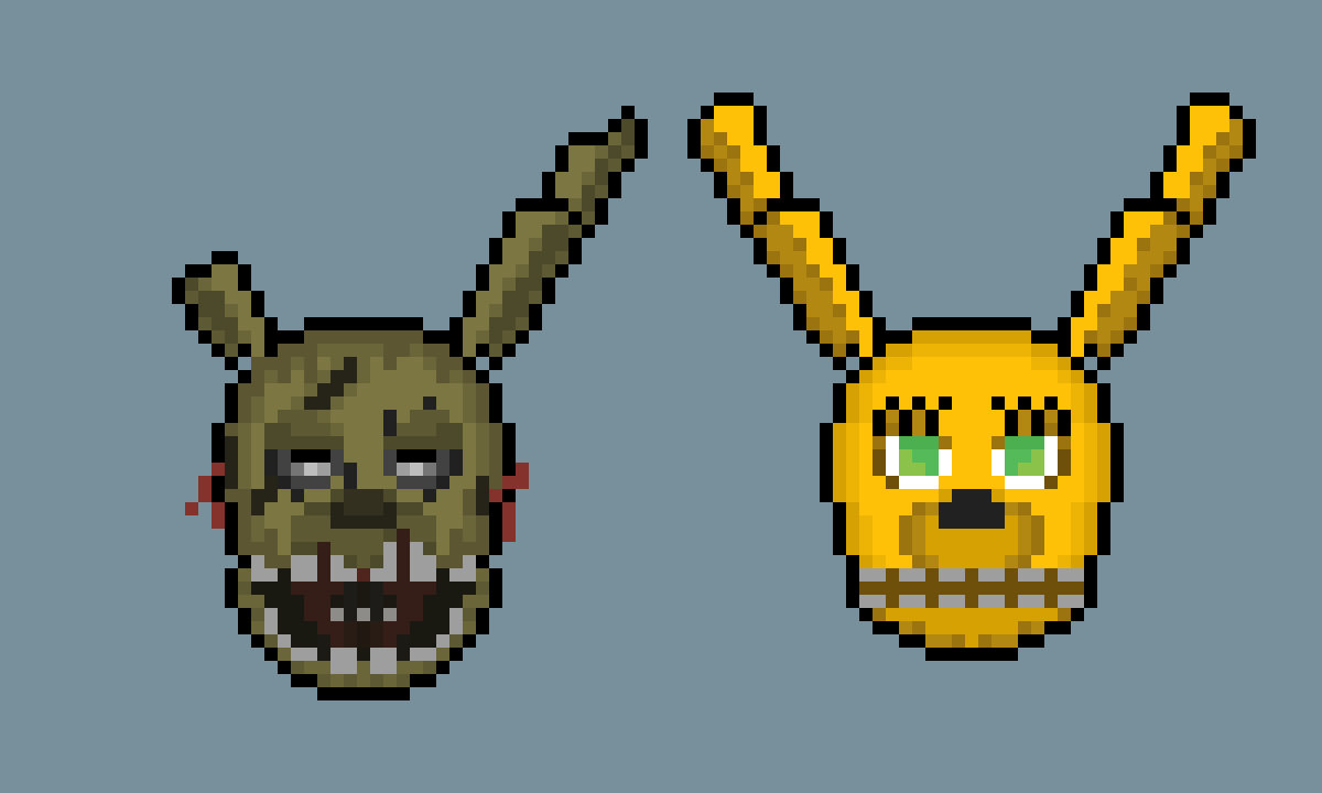 Spring Bonnie Springtrap Fnaf World Bonnie, Download Wallpaper