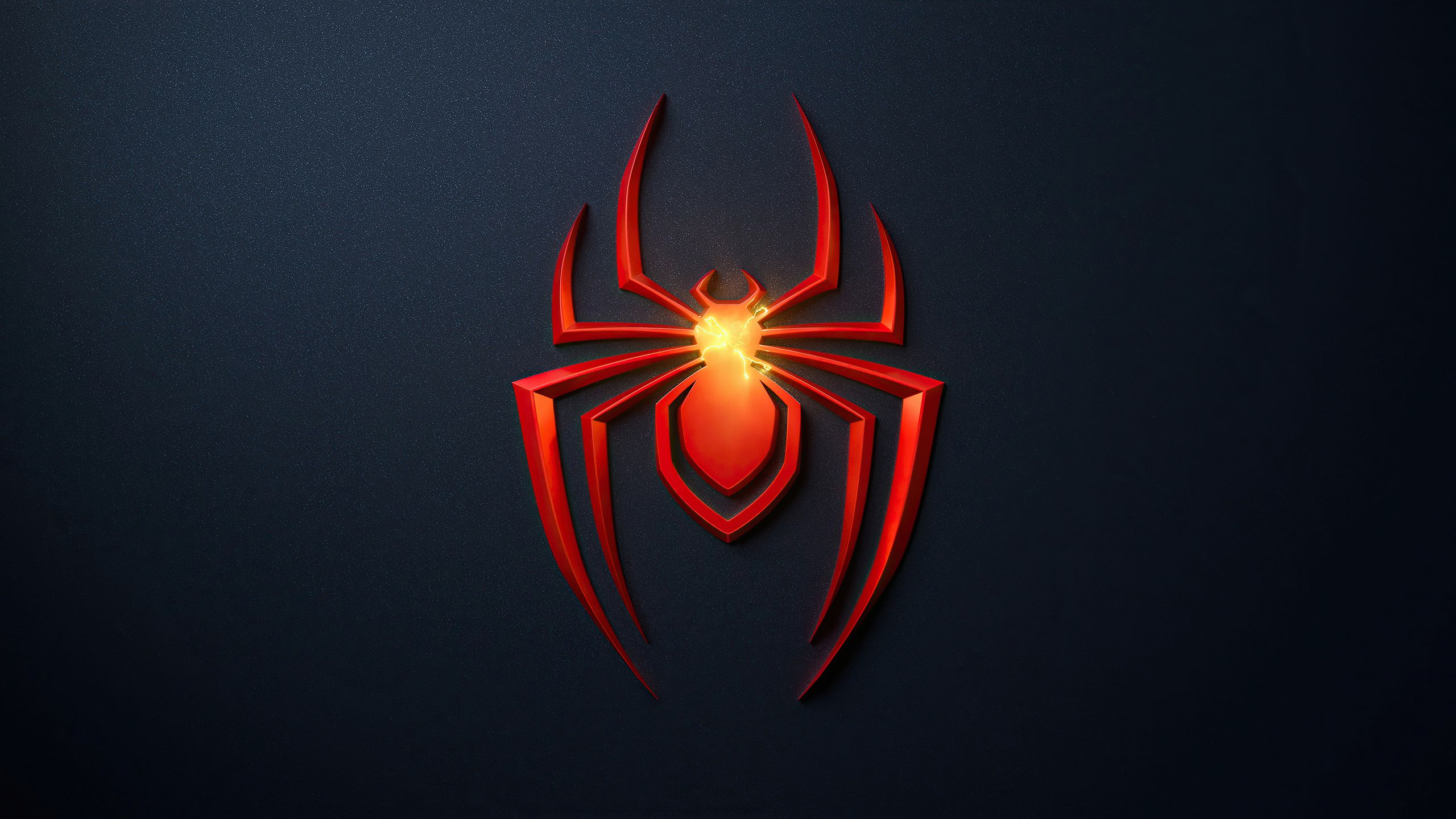 Spider Man Miles Morales Ps5 Game Logo 4k 1440P