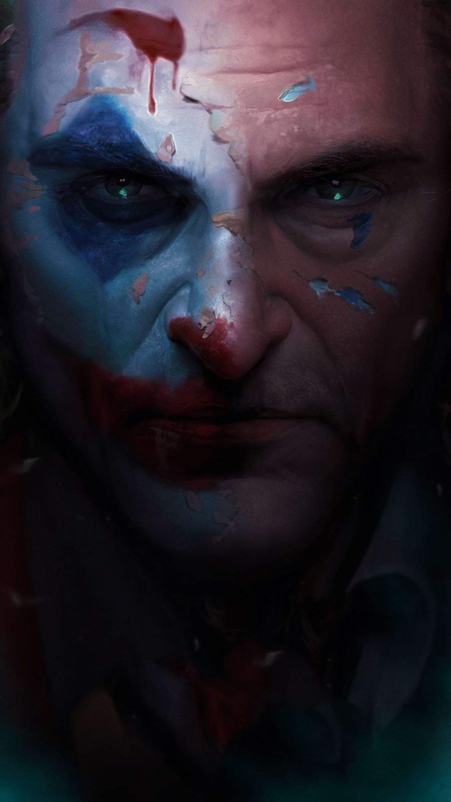 Joker Closeup Art iPhone Wallpaper. Joker wallpaper, Cool