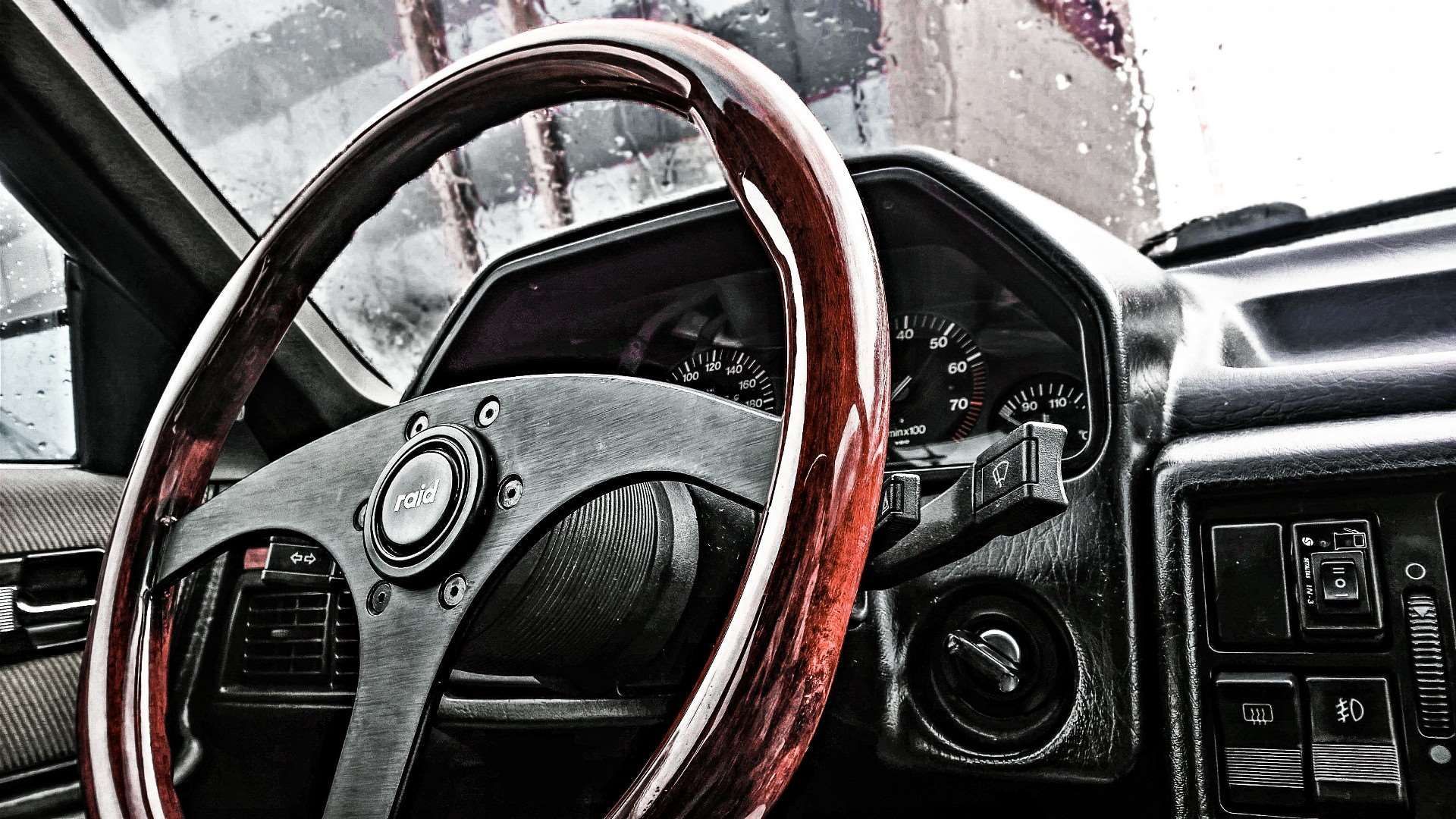 Classic Car Interior Wallpaper