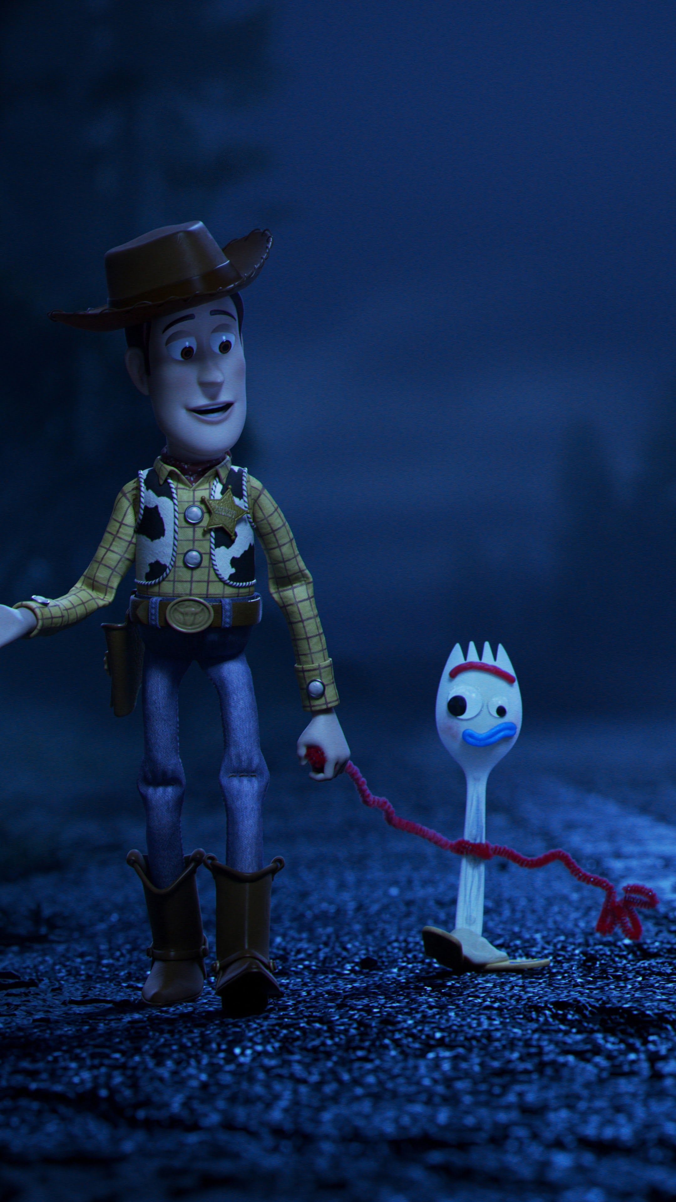 Toy Story 4 Woody and Forky 8K Wallpaper