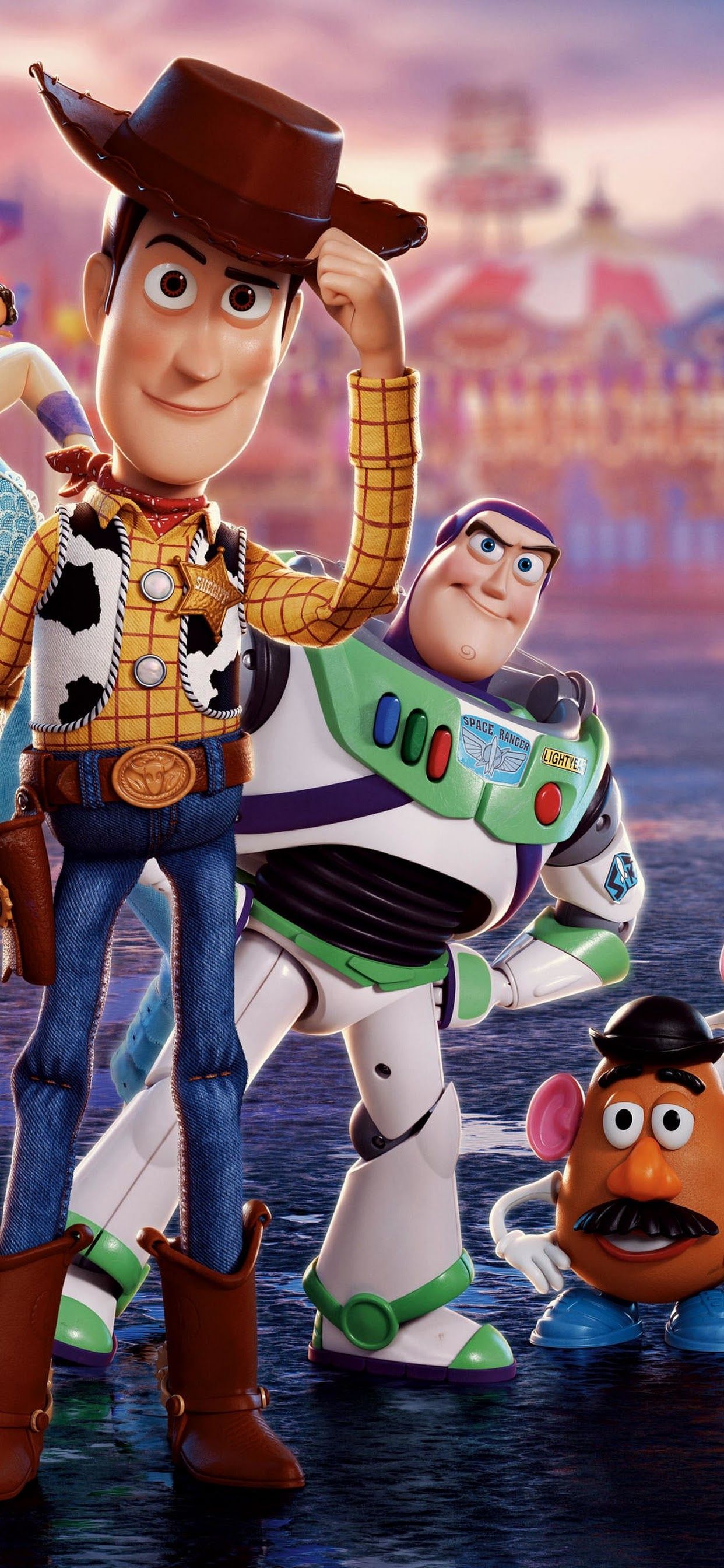 Toy Story 4 Characters 4K Wallpaper