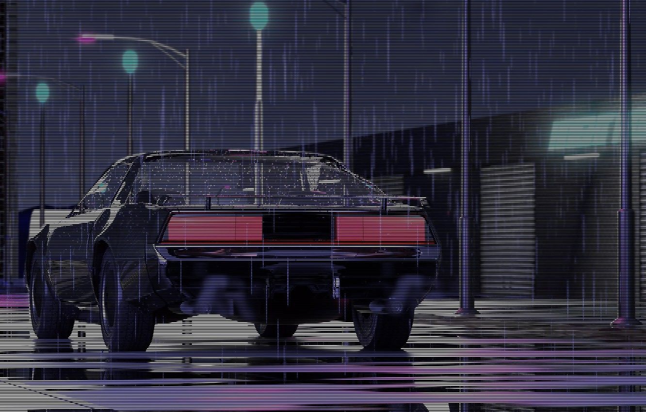 Retrowave Muscle Car Wallpapers - Wallpaper Cave