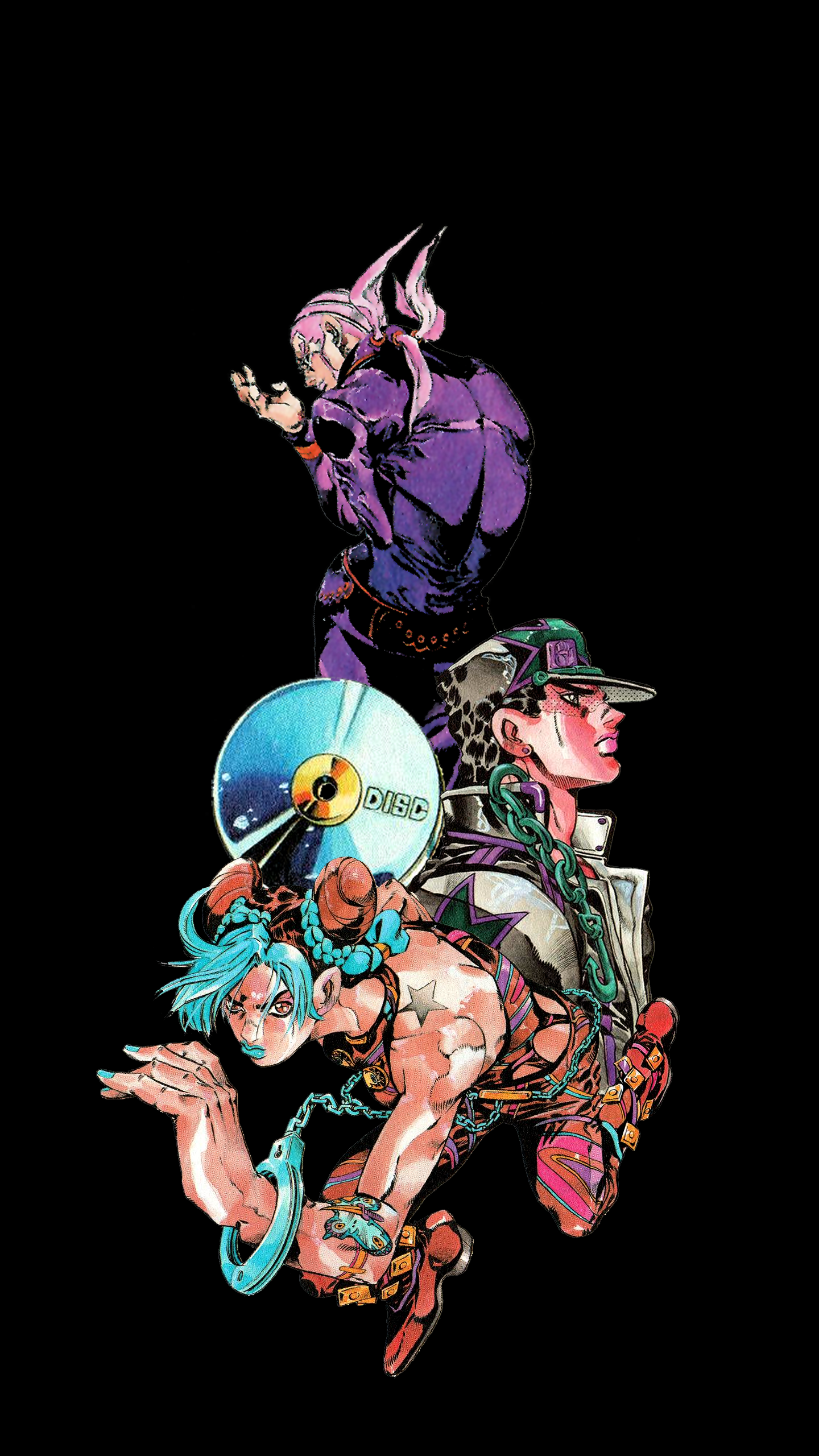 Posting a wallpaper a day until stone ocean is animated day 13