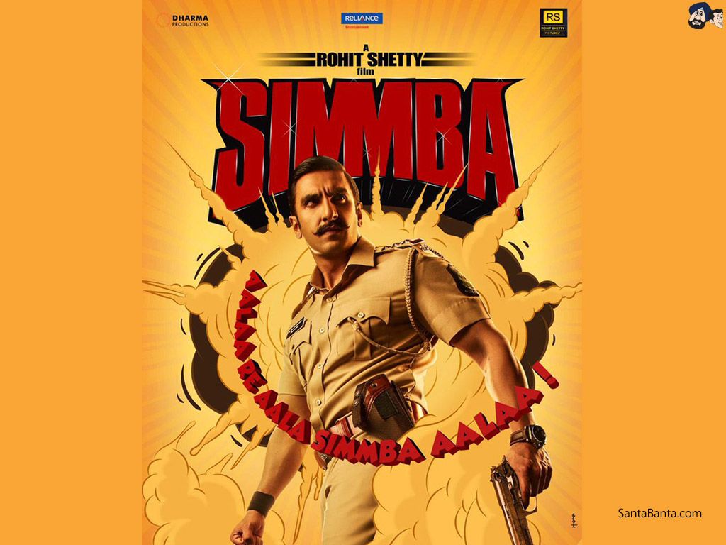 Simmba Movie Wallpaper