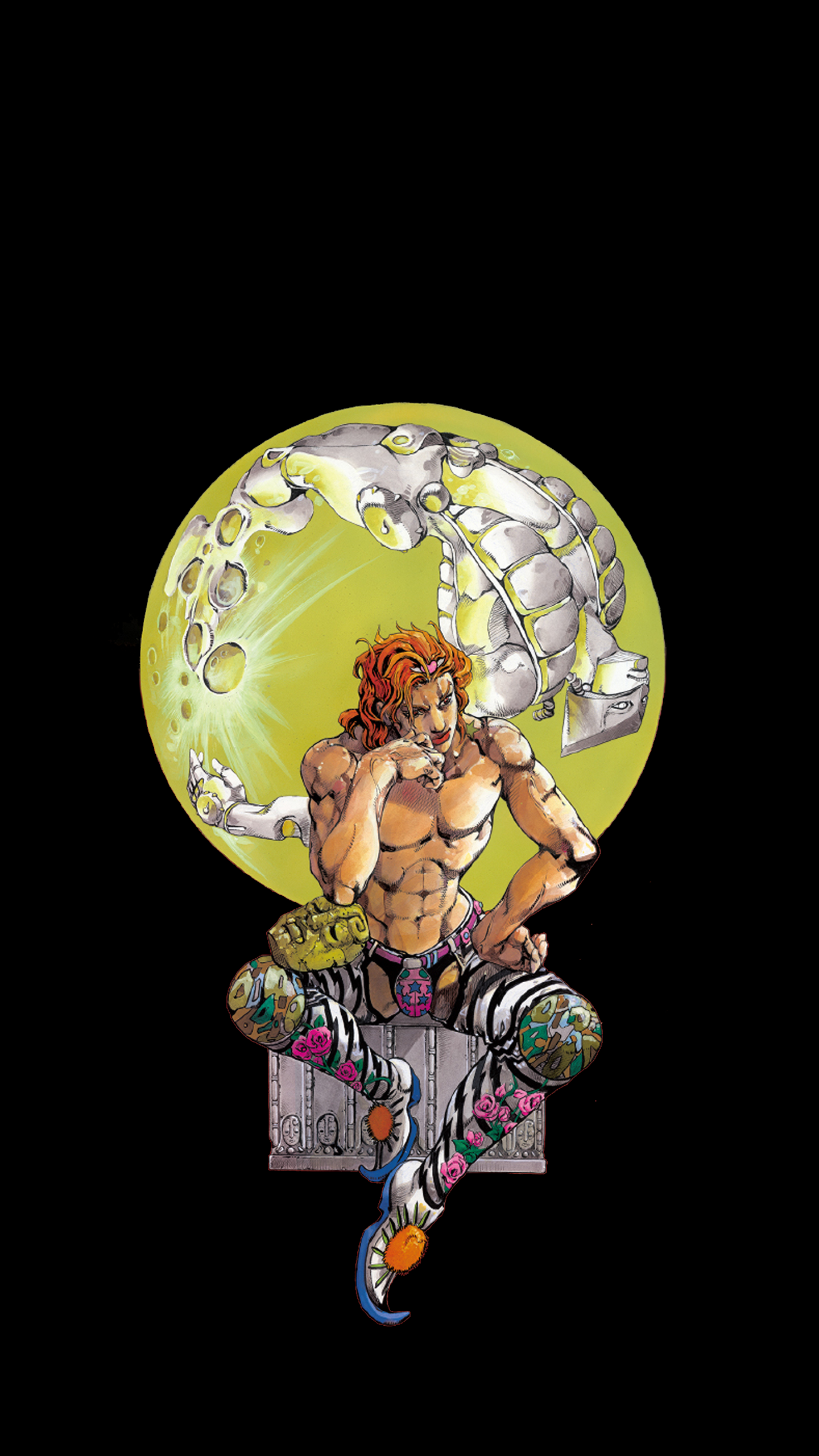 Posting a wallpaper until stone ocean is animated day 1: DIO