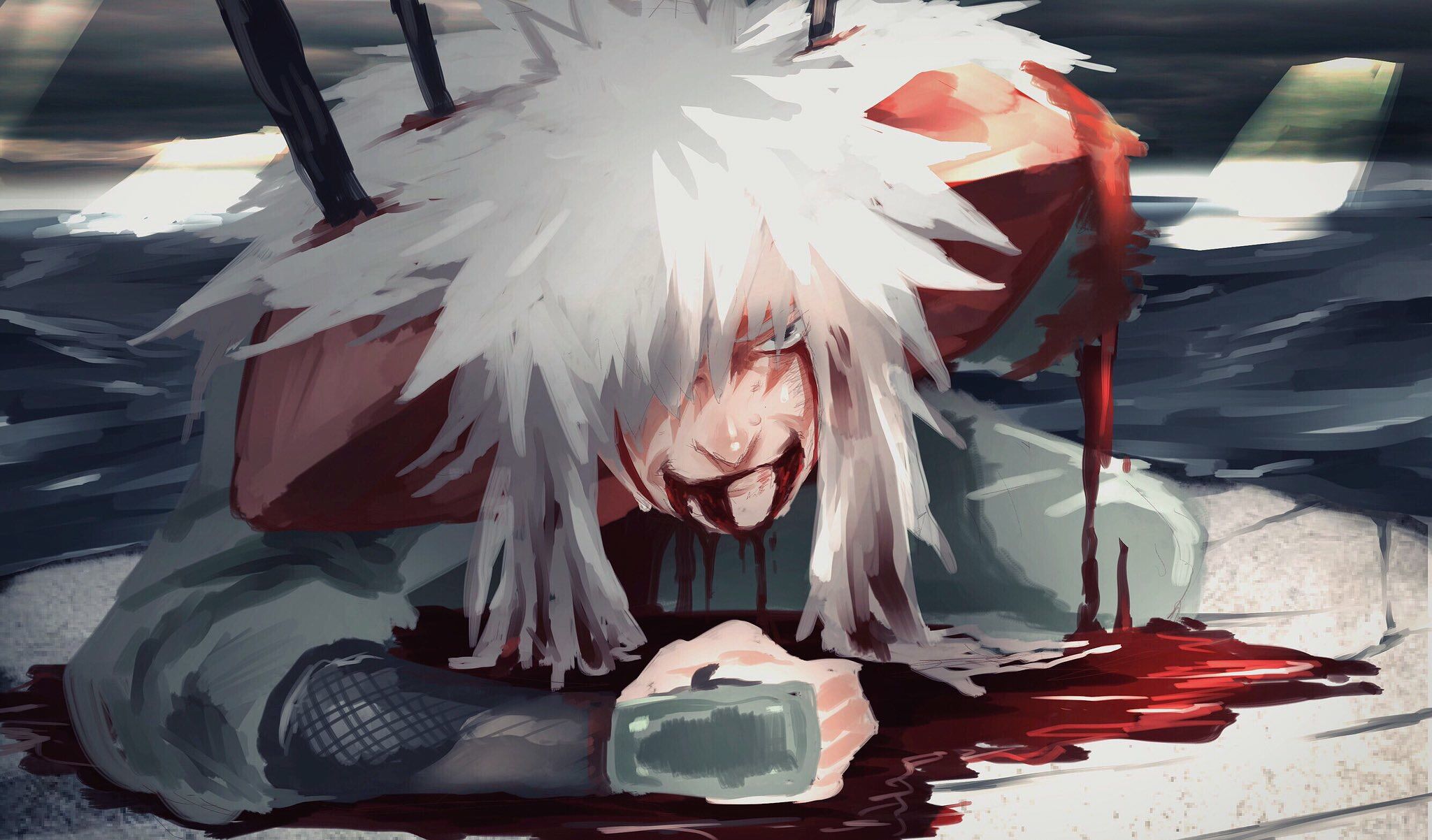 Wallpaper of Anime, Jiraiya, Die, Art, Naruto background & HD image