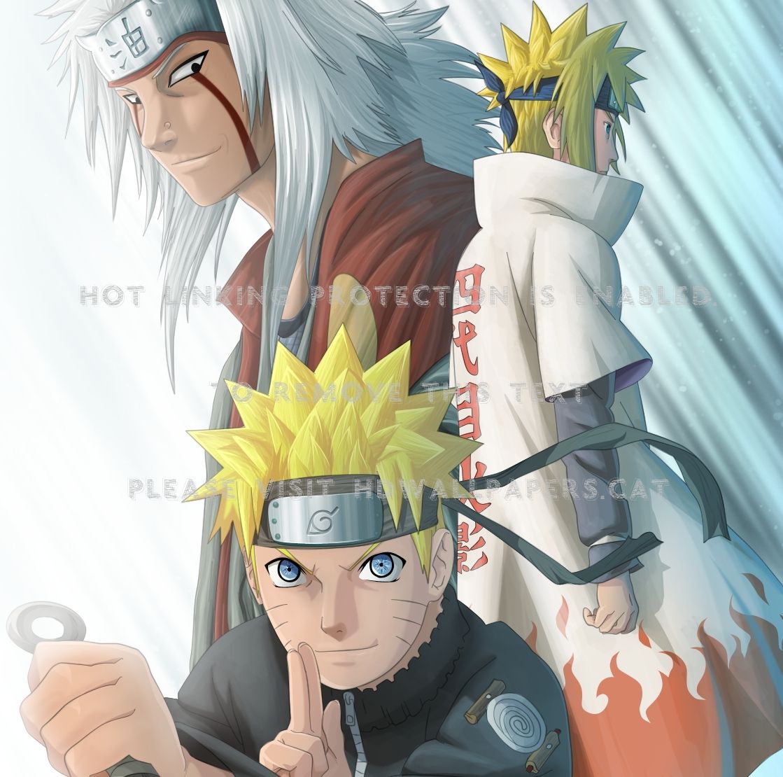 shinobi minato jiraiya boy anime naruto guy