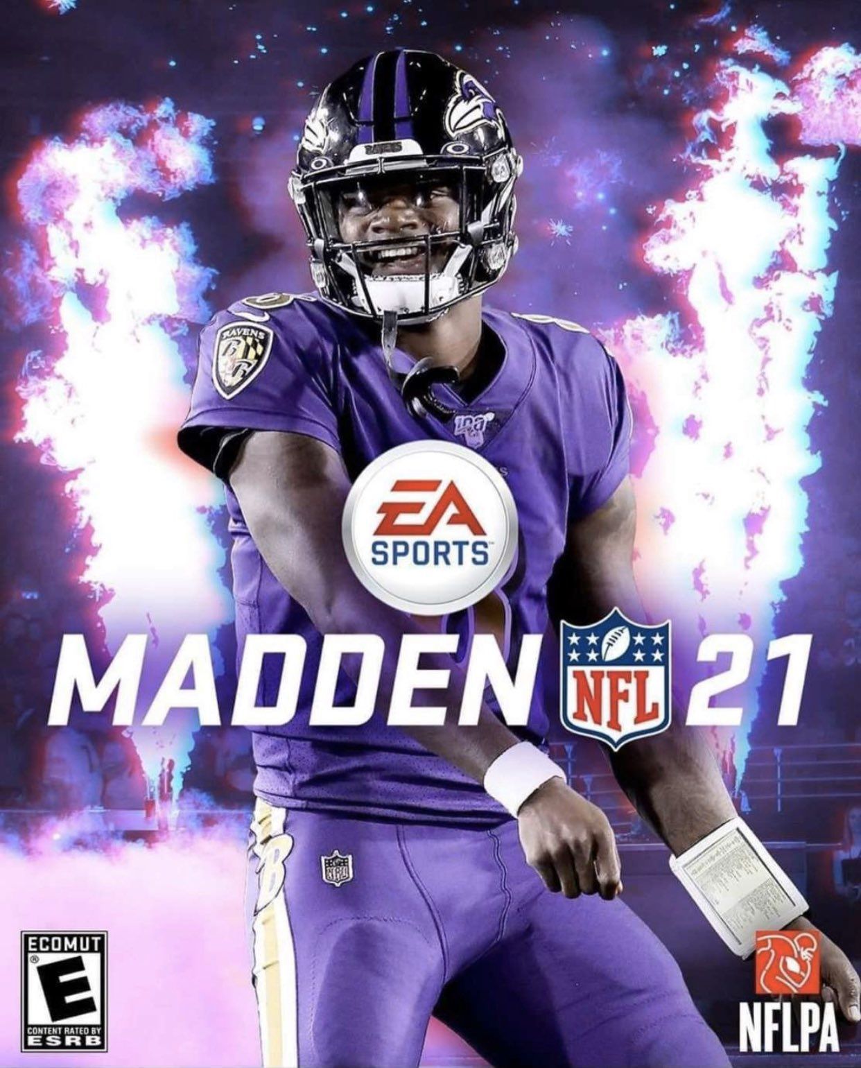 Lamar Jackson is Madden 21 Cover Athlete and Do You Believe Cover Curse. Nfl football wallpaper, Ravens football, Baltimore ravens football