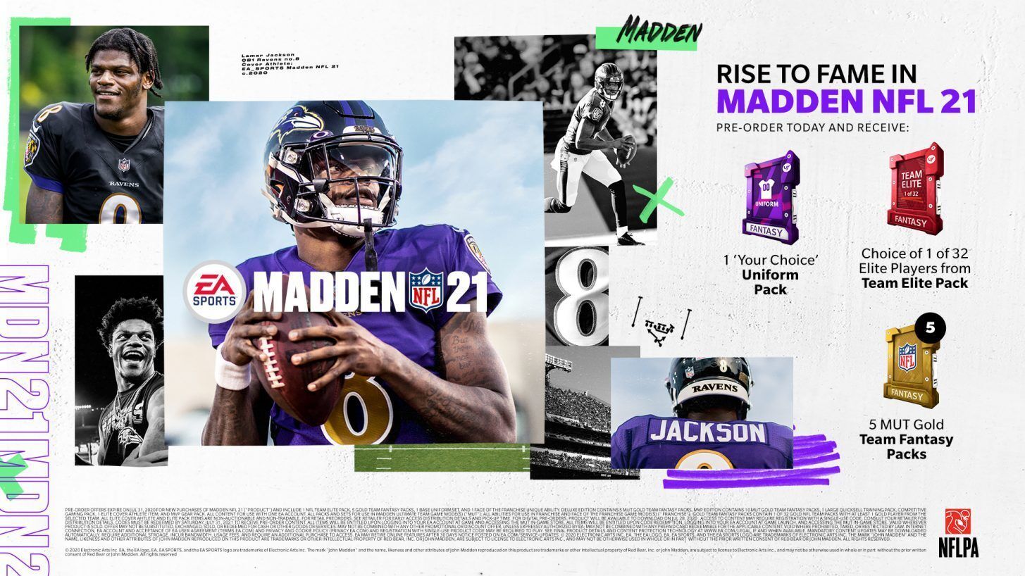 Madden NFL 21 Pre Order Bonuses, Editions, And Release Date