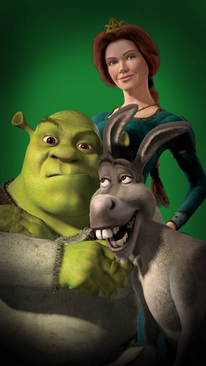 Shrek Donkey Fiona wallpaper