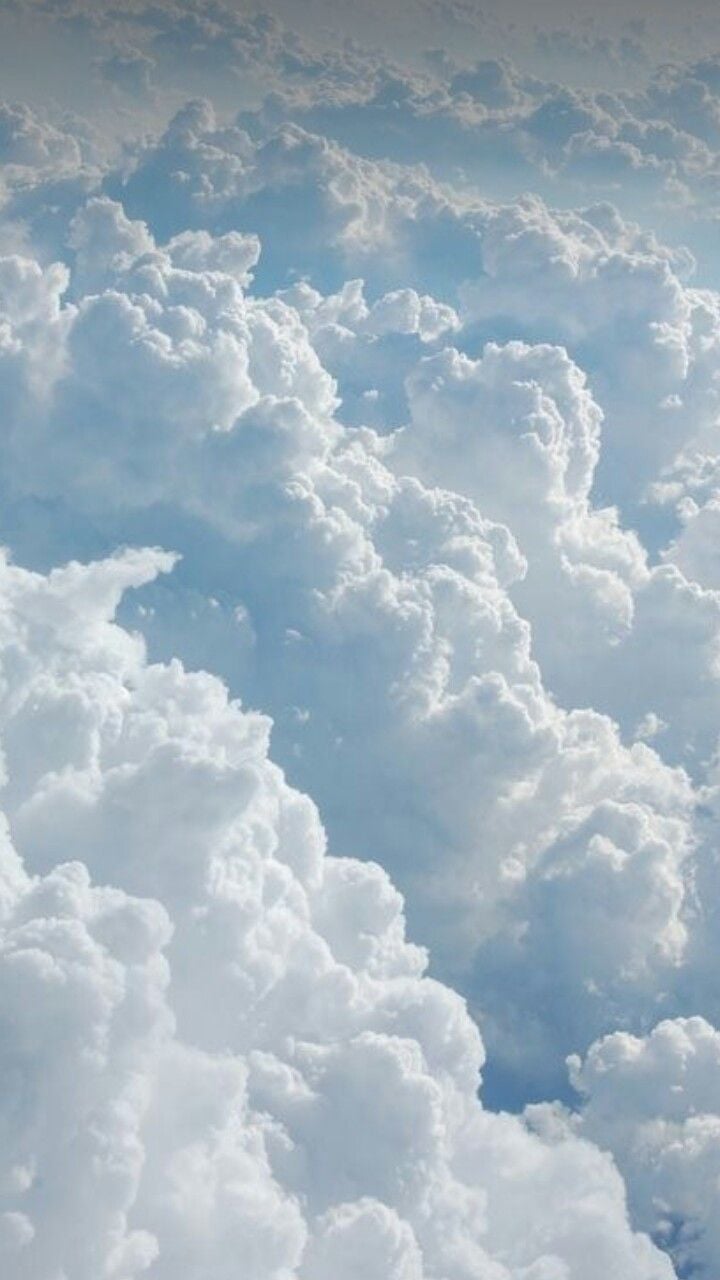 Soft fluffy clouds. Clouds, Light blue aesthetic, Beautiful sky