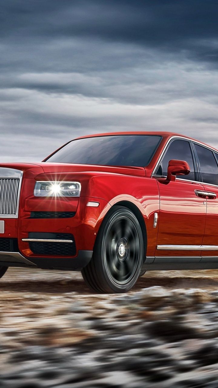 Red Car, Rolls Royce Cullinan Wallpaper. Rolls Royce, Rolls Royce Cullinan, Red Car