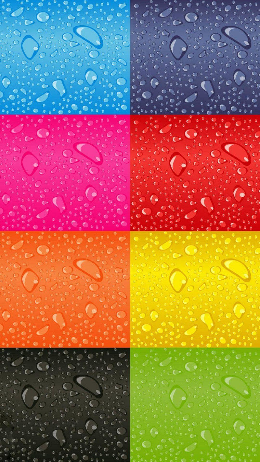 Z Wallpaper Full HD 1080 X 1920 Smartphone Screen Division Colorful