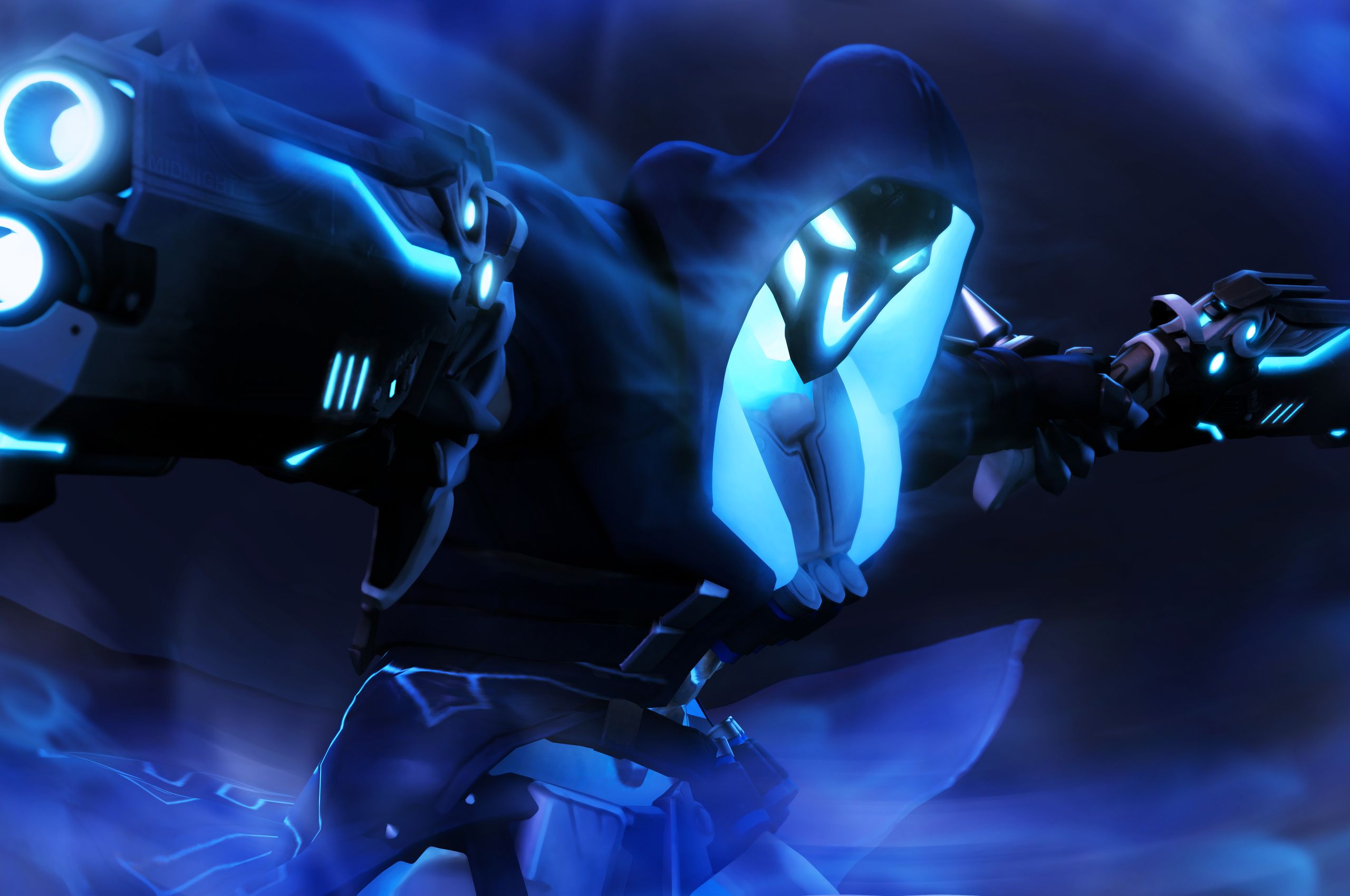 Reaper Overwatch Art 5k Chromebook Pixel HD 4k