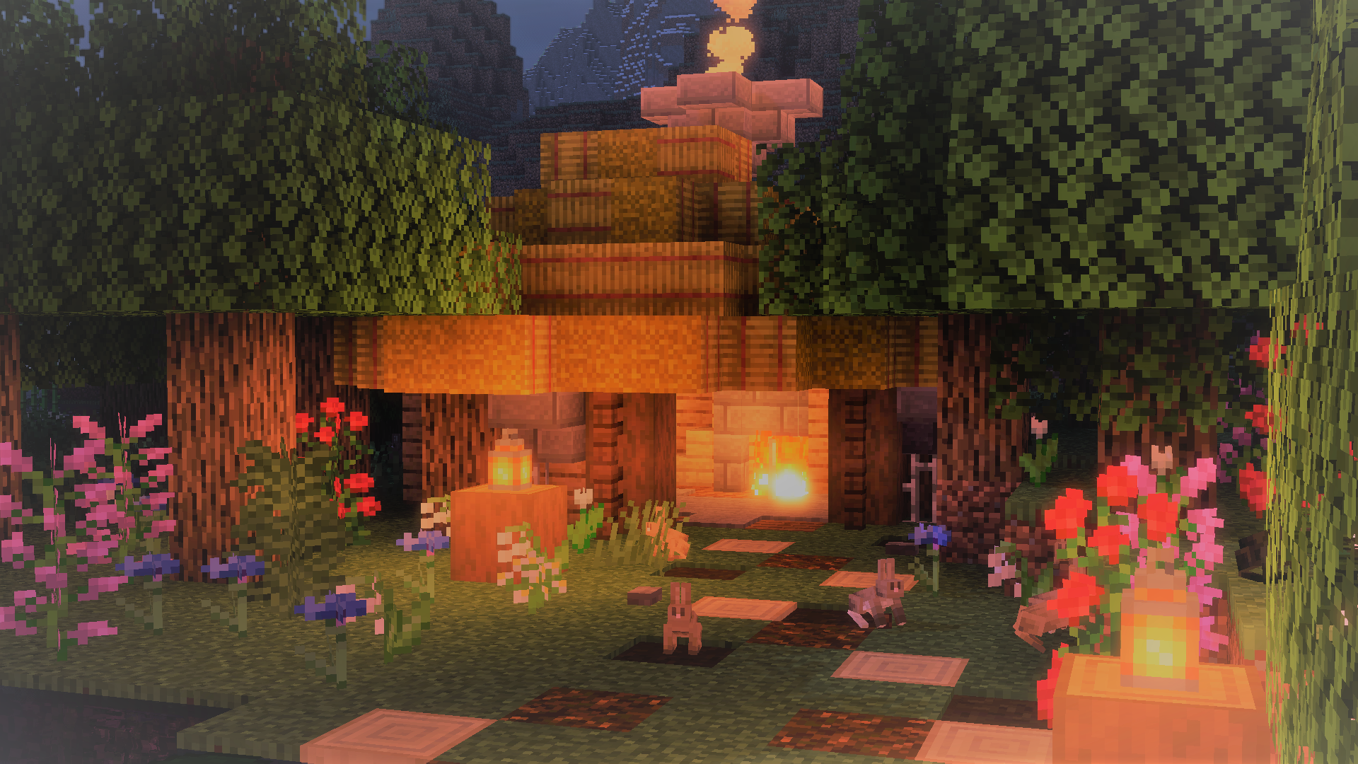 New Favorite Aesthetic: minecraft cottage core